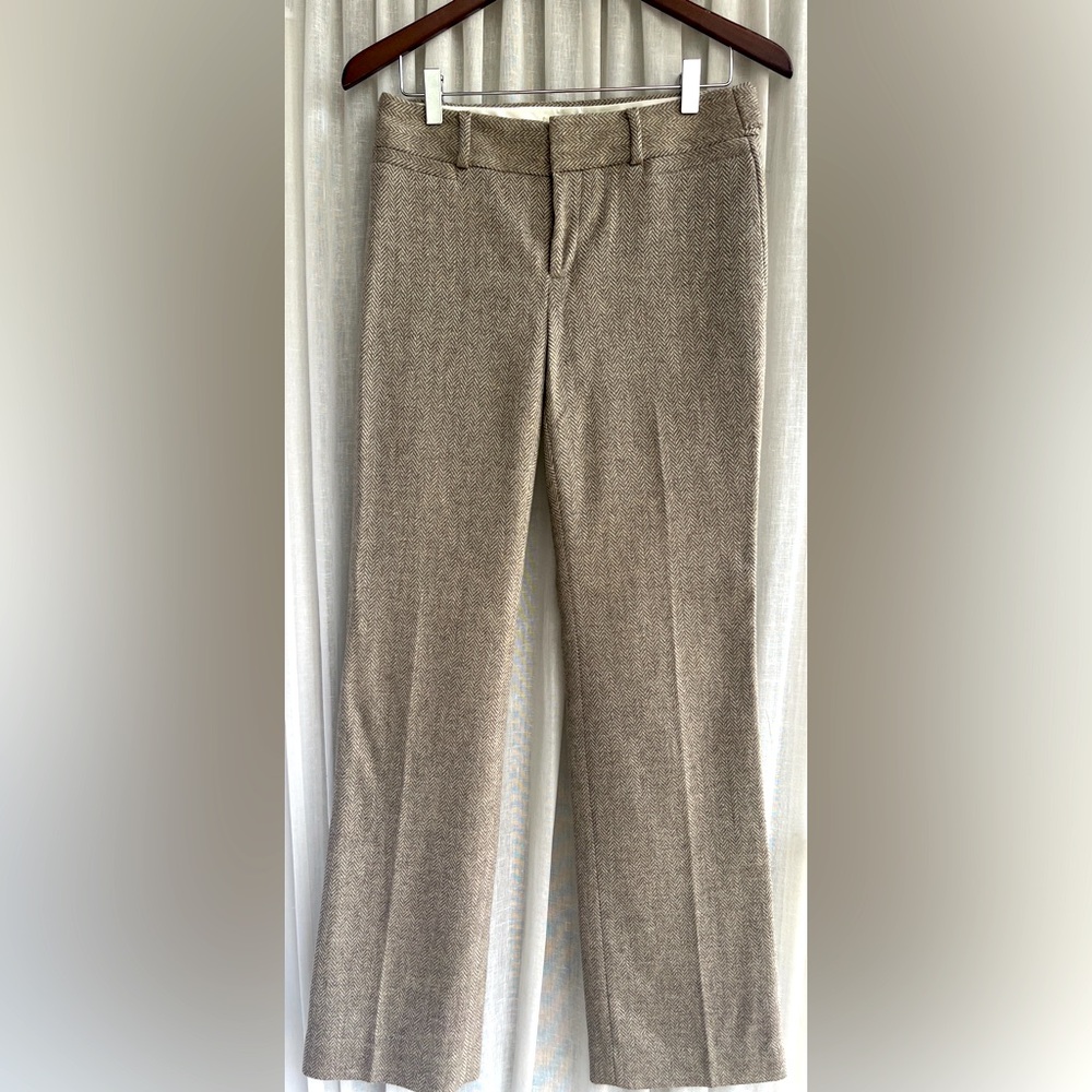 Banana Republic Herringbone Patterned Pants - The Martin Fit